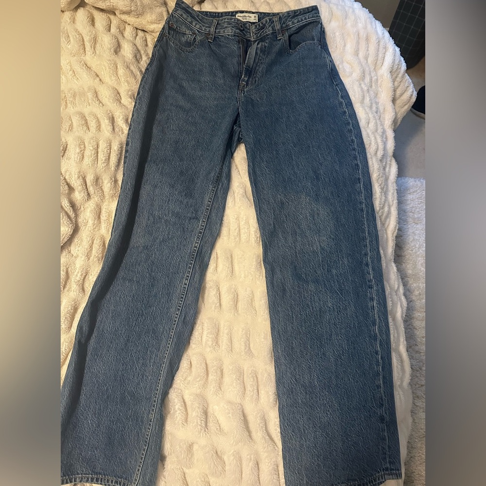Abercrombie & Fitch Blue High Rise Jeans
